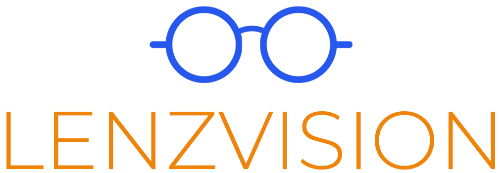 lenzvision_blue_orange_logo